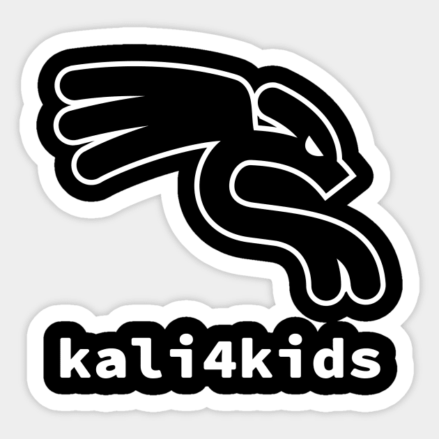 kali4kids outline and text Sticker by kali4kids